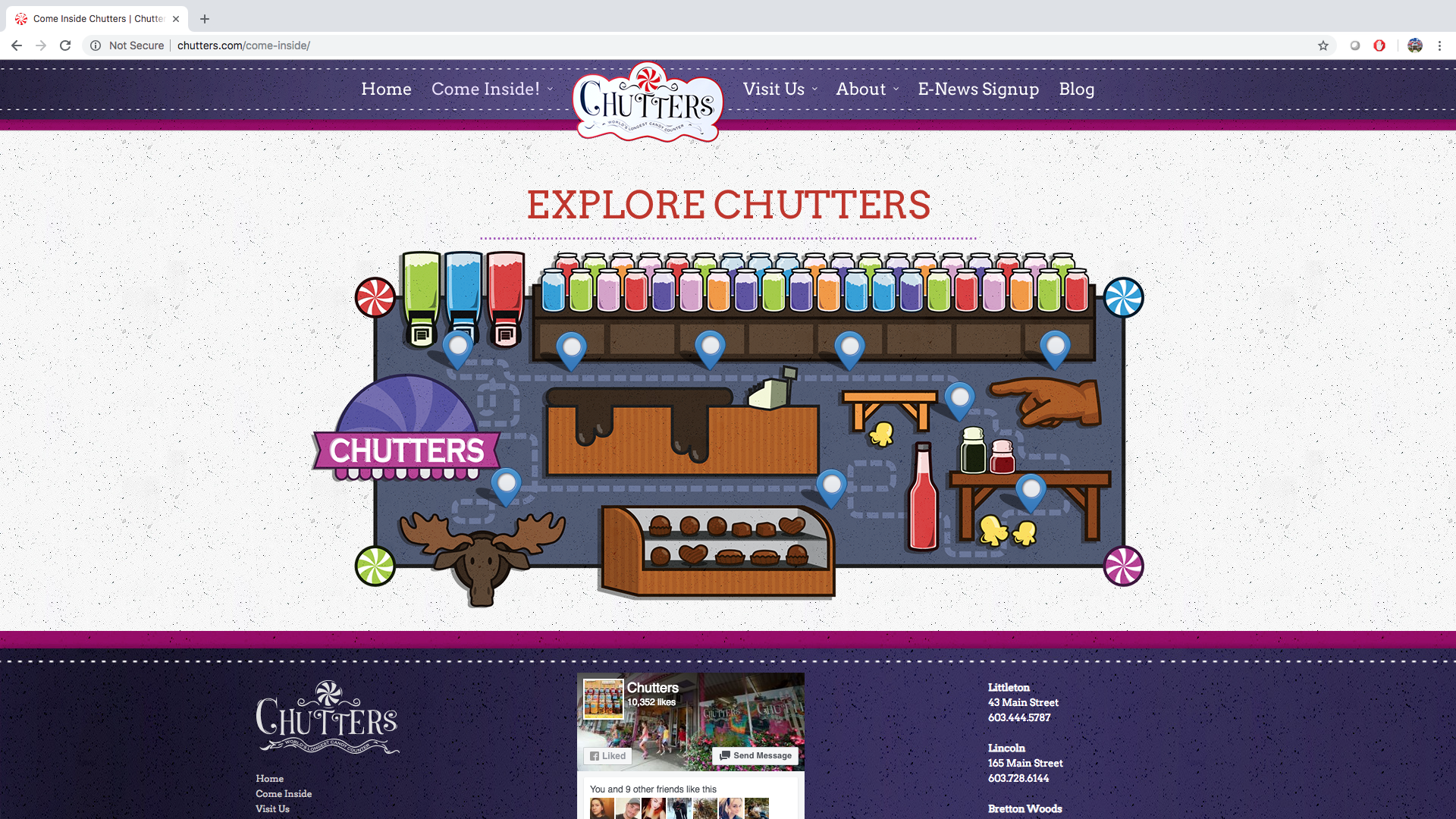 chutters map design